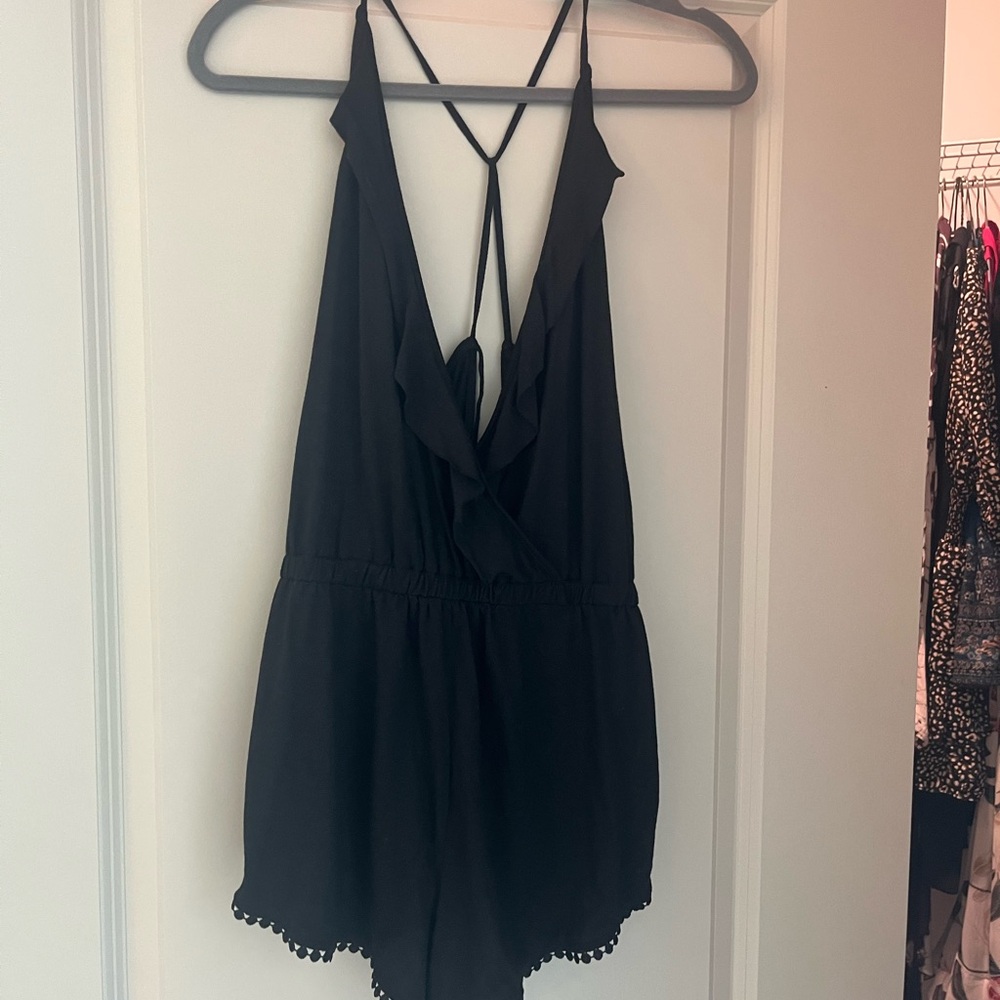 Topshop Black Camisole Sleek and Versatile